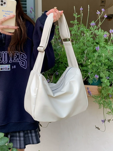 Вместительная и большая сумка через плечо, сумка на одно плечо, подходит для студента