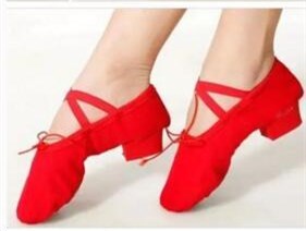 Nhà máy trực tiếp biểu diễn sân khấu trang phục múa cổ điển trang phục đỏ lúa miến chín trẻ em / trang phục múa phụ kiện khiêu vũ quần thể dục trẻ em