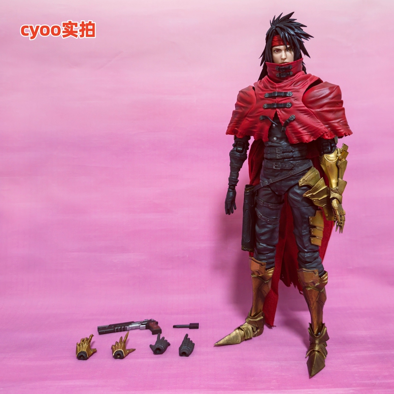Vincent Play Arts Ultimate Action Figure Final Fantasy Vii Officially Licensed Vincent