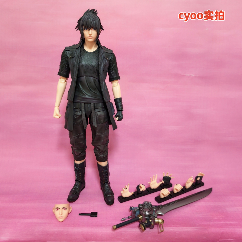 Prince Noctis Noctis Play Arts Real Pa Real Final Fantasy Xv Authentic In-Stock Figure