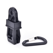 5-piece set of tent canopy wind rope clip plastic clip tent pull point outdoor camping tent crocodile CIP adhesive hook