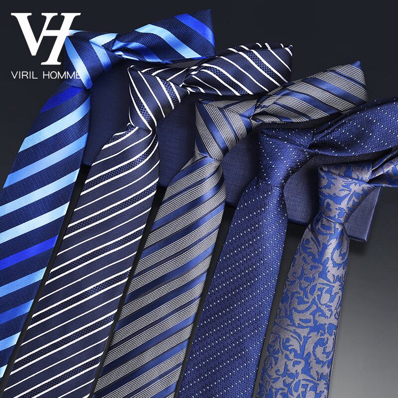 Men's black Red tie shirt Men's formal business 8CM Wedding student occupation work casual groom tide