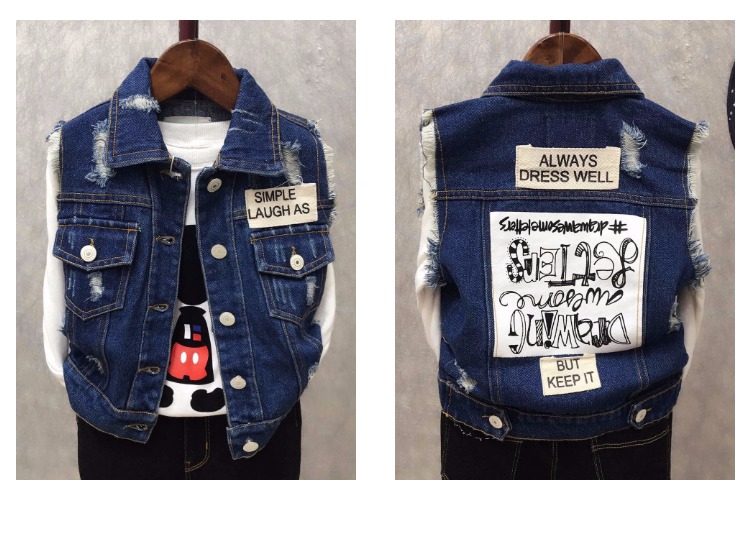 Gilet enfant en toile - Ref 2068381 Image 11