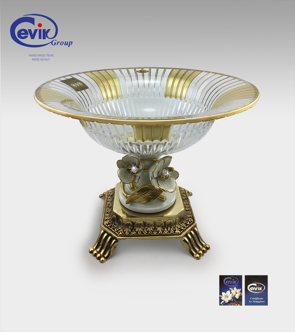 Italy CEVIK ORIGINAL Imported Murano high-end luxury art Crystal Orchid Villa Living Room Hotel