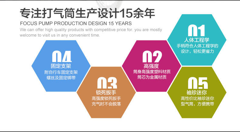 Pompe à vélo GIYO - Ref 2387179 Image 3