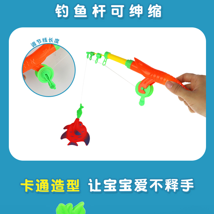 Trẻ em mua sắm xe đẩy đồ chơi xe đẩy cô gái siêu thị cắt trái cây bé câu cá hồ bơi - Đồ chơi gia đình cửa hàng đồ chơi