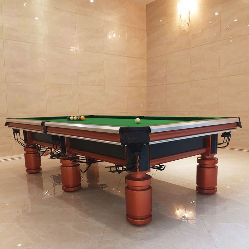Pool table Household indoor standard commercial American billiard hall Chinese black eight billiard table Small billiard table