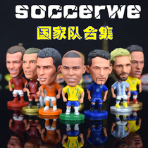 Football Perimeter Gift National Team Ensemble Brazilian De France Argentina Spain Cro Messi doll doll