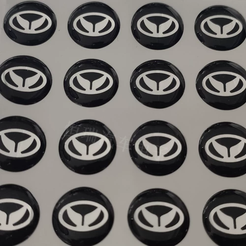 Складной пульт, наклейка, 14mm