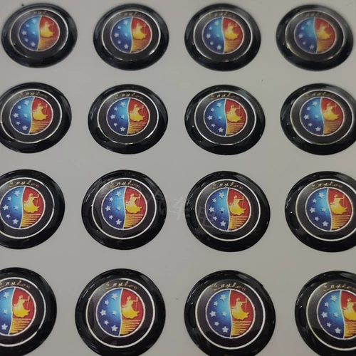 Складной пульт, наклейка, 14mm