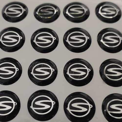 Складной пульт, наклейка, 14mm