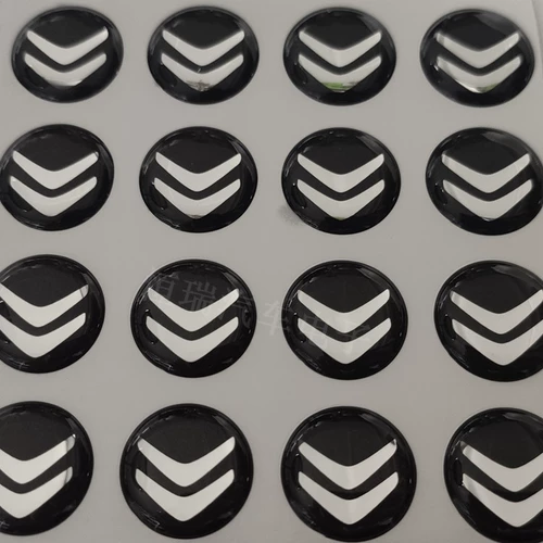 Складной пульт, наклейка, 14mm