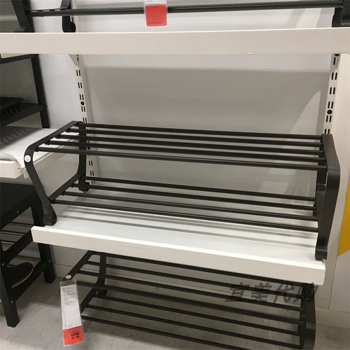 5 Ikea Puti Shoe Rack Multi -Layered Iron, простая экономика сборка Простая современная стойка для хранения