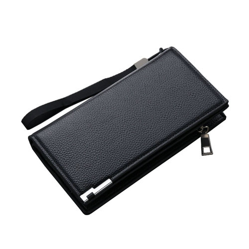 Цепочка с молнией, вместительная и большая сумка с петлей на руку, длинный бумажник, маленькая сумка клатч, бизнес-версия, простой и элегантный дизайн