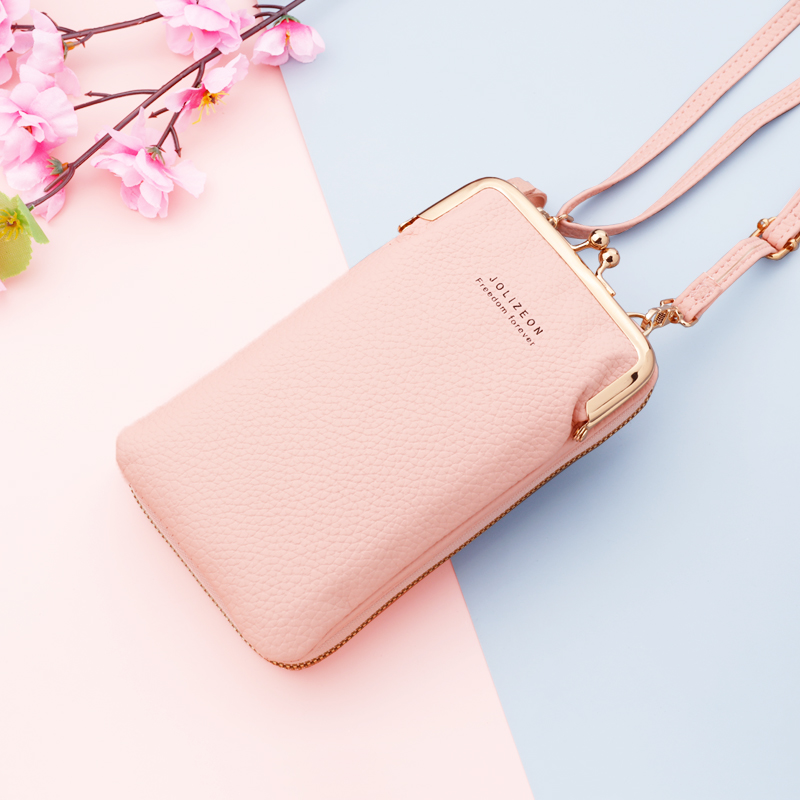 Mobile phone bag Female Slanted Satchel Bag Lady Mini Small Bag Bag available with mobile phone Rnecklace handbag Female-style little Shoulder Bag