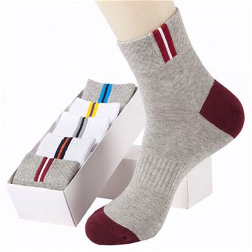 Мужские носки, дезодорированные гольфы, средней длины, впитывают пот и запах