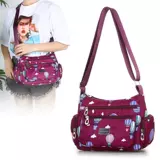 Нейлоновая сумка через плечо, шоппер, сумка на одно плечо, вместительный и большой рюкзак, для среднего возраста