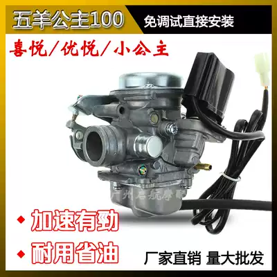 Suitable for Honda Joy Little Princess WH100T Youyue Ruiyu 100CC pedal locomotive original carburetor