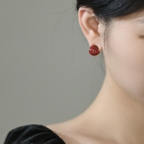 New Years new red ball ear nail ~ wrap ear clip No earbuds Mosquito Coil Temperament Senior Brief