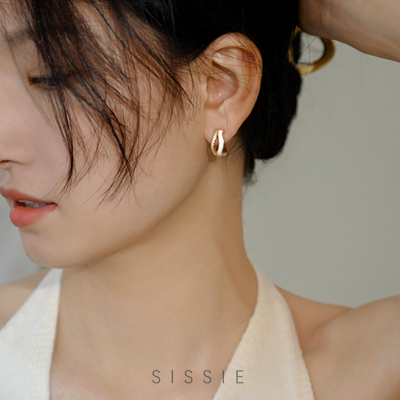 Focus without pain ear clip ~ Jane about advanced new ear coil Mosquito Coil Dish Without Earle-Style Temperament Earrings