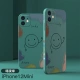 Apple 12 мимин [Темная ночная зеленая - простое улыбающееся лицо]