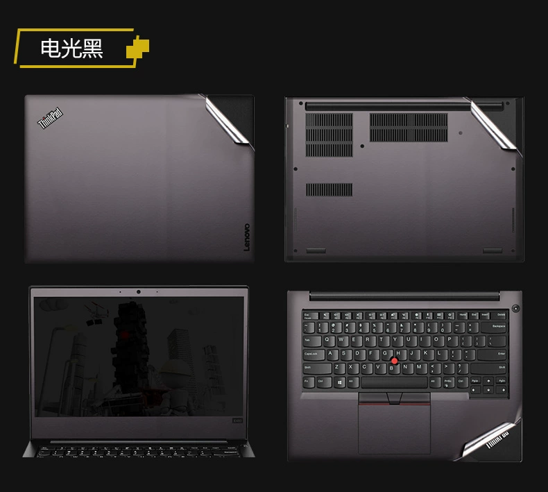 Thinkpad Lenovo e470c máy tính xách tay sticker e570 máy tính e480 vỏ x270 bảo vệ t470p phim x1 carbon 2018 wing bộ đầy đủ e580 s2 s1 phụ kiện x280 phim dan man hinh laptop