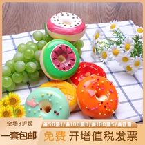 Simulation Doughnut Model Bread Cake Prop Wedding Birthday Party Sweet Swing Table Props