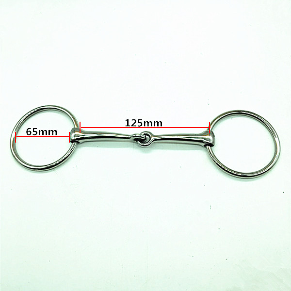 Harness supplies stainless steel horse chewing horse mouth guardrail accessories saddle horse head cover horse pedal iron