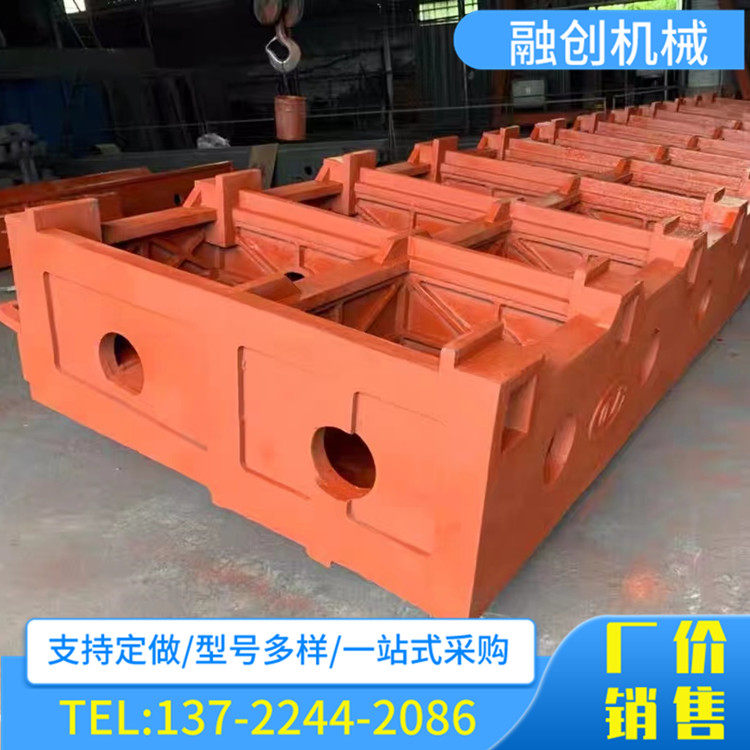 Large-scale machine tool castings lost foam gray iron nodular ink bed column beam base mechanical components can be made according to the drawing