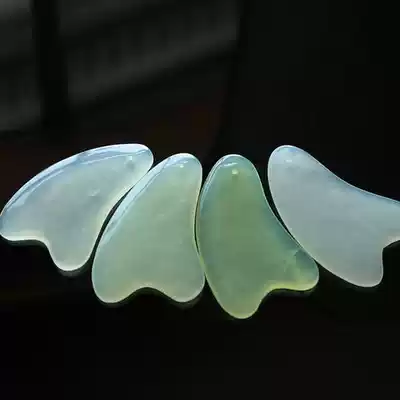 Xiuyan jade face scraping plate Facial beauty shaving panel female tendons Xiuyan jade