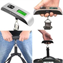 50kg mobile electronic scale mini handheld buy food portable luggage travel t shape called carry-on baggage claim