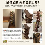 Креативная книжная полка из массива дерева, стеллаж для хранения от пола до потолка в форме дерева, настенный встроенный шкаф для хранения в гостиной, угловой книжный шкаф