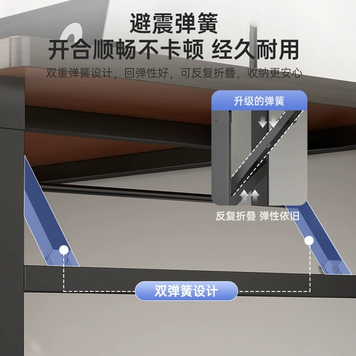Складной компьютерский стол бытовой стол спальни складной стол прямоугольный стол маленький стол. Маленькие столы Учите письменный стол