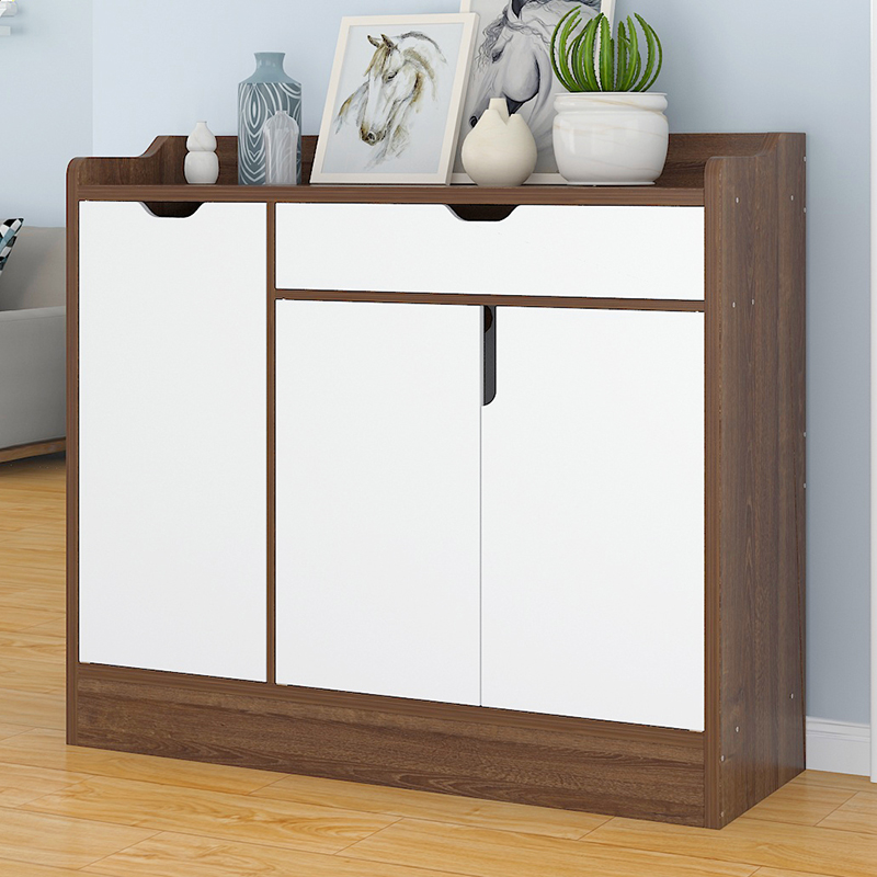 European Style Shoe Cabinet Storage Simple Modern Hall Cabinet