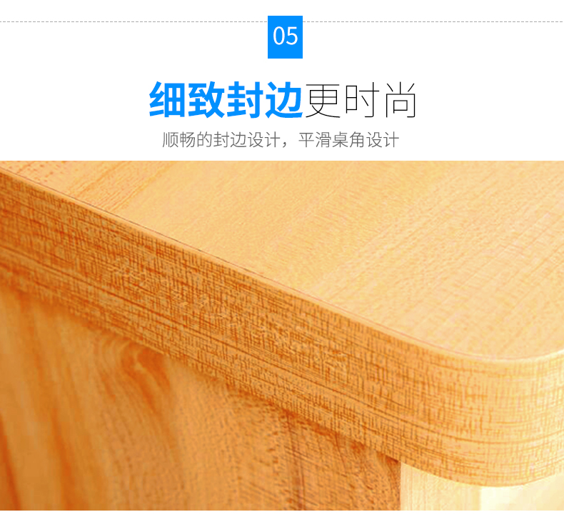 Bàn máy tính để bàn Yijiada hộ gia đình hiện đại đơn giản với giá sách kết hợp bàn phòng ngủ bàn văn phòng đơn giản - Bàn bàn gỗ xếp