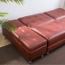 Một trăm triệu sofa sofa da sofa phòng khách hiện đại nhỏ gọn kết hợp đa chức năng của ba sofa căn hộ nhỏ - Ghế sô pha Ghế sô pha