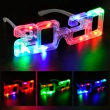 Очки, светодиодная мигающая лампочка, 2020