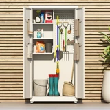 Шкаф для хранения на открытом воздухе на открытом воздухе.