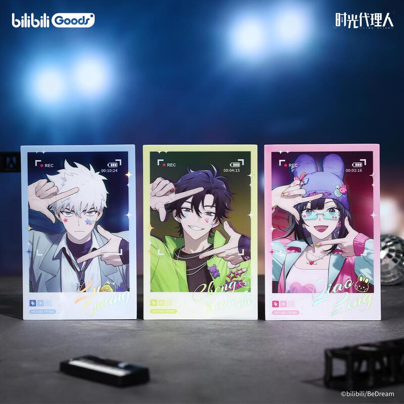Authentic Bilibiligoods Time Agent Animation Surprise Beat Series Beat Freeze Photo Card