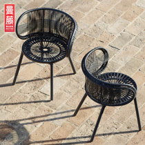 Creative Outdoor Table & Chairs Patio Garden Garden Vine chair tea table Tea Table Room Outside Pendulum Design Balcony Casual Chair
