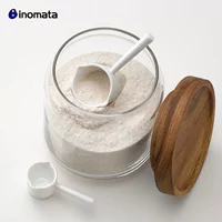 Япония импортированная inomata Учитывать ложку пищи -Объявляйте домохозяйственное порошок молока Количественная ложка кухня приправа выпечка маленькая ложка