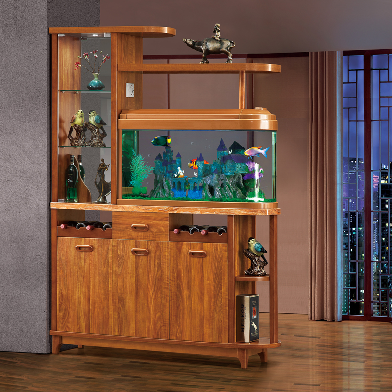 Fashion partition entrance hall entrance shoe cabinet fish tank cabinet decorative cabinet wine cabinet locker
