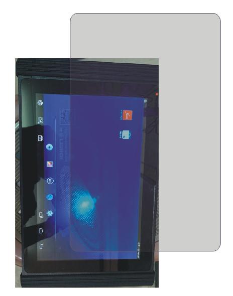 Suitable for meta-signs X431PAD3III diagnostic instrument explosion-proof steel chemical film 9H eye protection blue light screen protective film