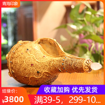 Tibetan Buddhism Myong for use with natural Nepali artisanal sea snail strangle gold inlaid jewel sound quality pleasing ear