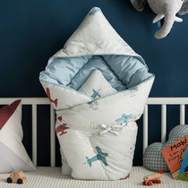 Korean direct mail custom pure cotton baby hug quilt warm quilt aircraft pattern spring autumn and winter newborn quilt