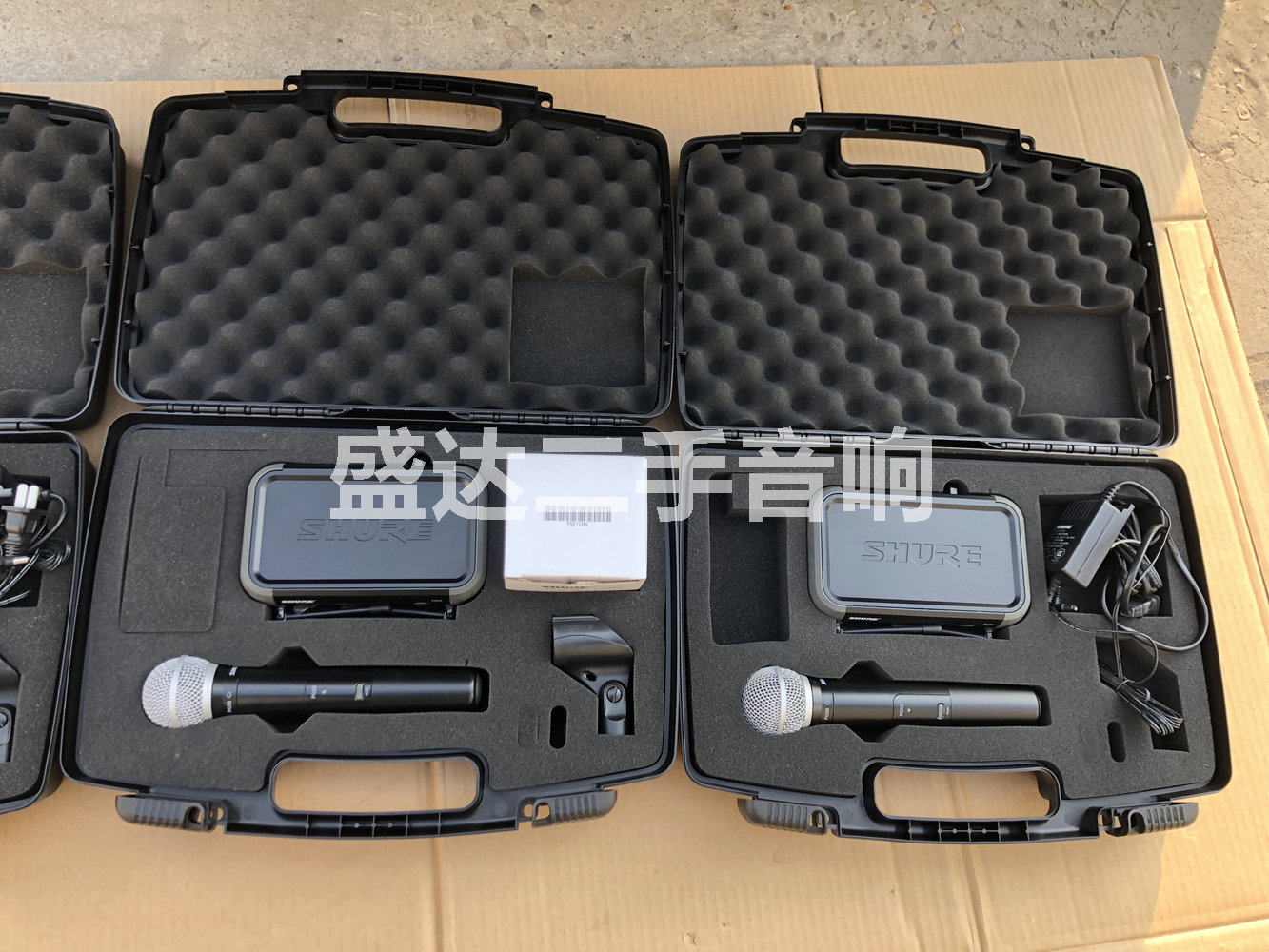 Used original US Shure Schul PGX24 PG58 professional stage performance wireless microphone drag one