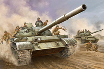 Trumpeter 1 35 Soviet T-62A1962 year type (tank world Soviet X-class Zhongtan) 00376