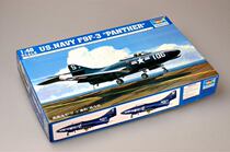 TRUMPETER TRUMPETER Model 1 48 American F9F-3 Panther fighter 02834
