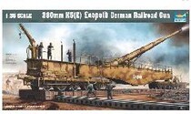 Trumpeter Model 1 35 Germany 280 mmK5(E) Leopold Train Cannon 00207