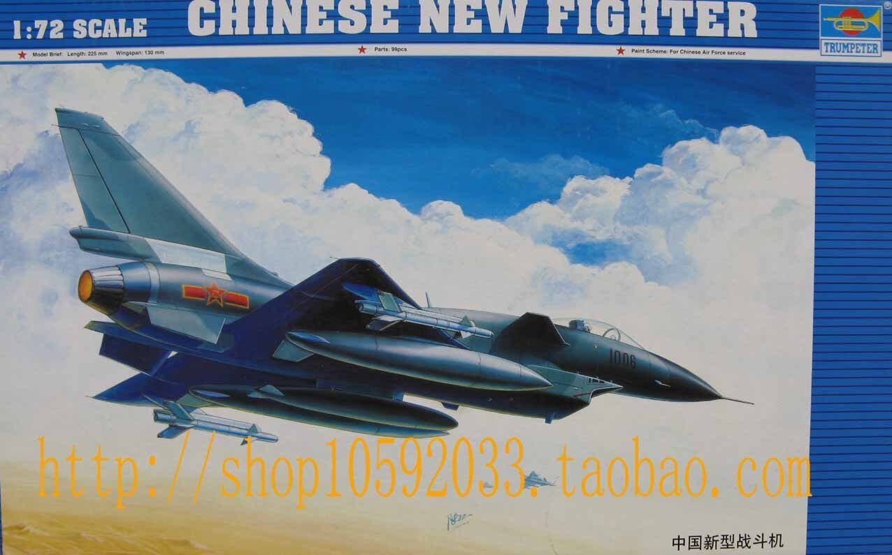 TRUMPETER small number of hand parquet models 1 72 China annihiers -10 assembled fighter jets 01611